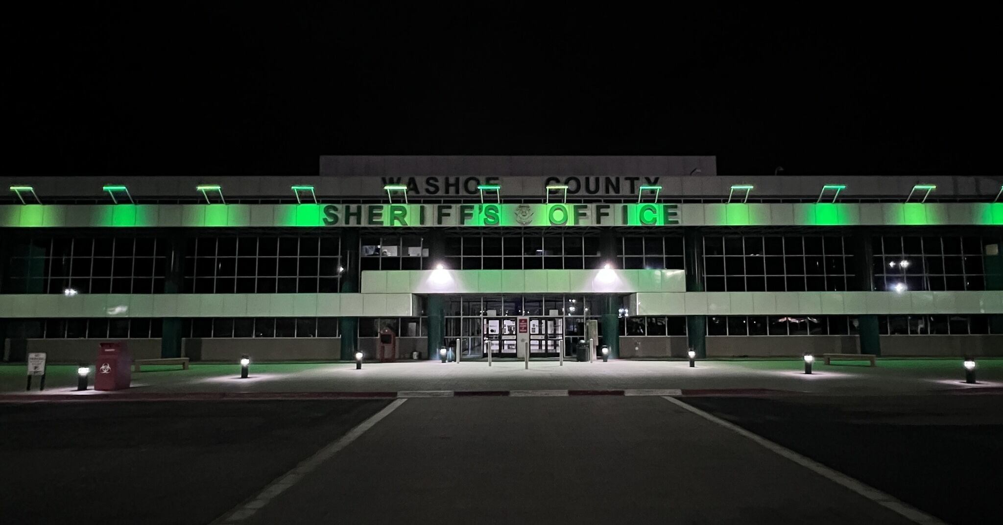 Washoe County Sheriff s Office goes green to stand in solidarity with