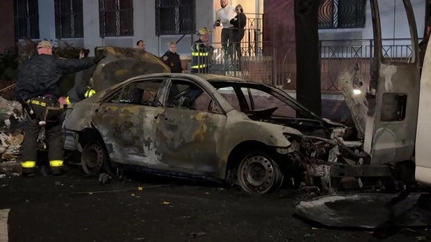 7 firefighters injured in car fire, explosion in the Bronx