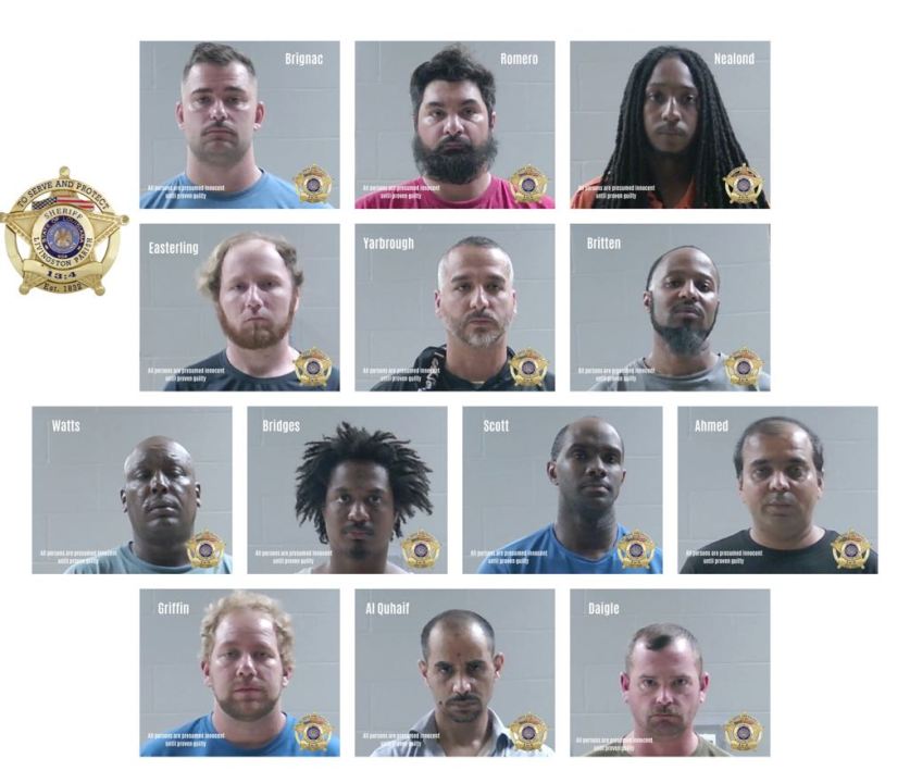 13 men charged after online child sex crimes investigation, Livingston ...