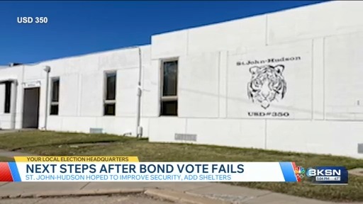 Kansas school districts talk about what's next after bonds fail