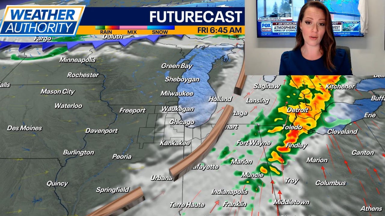 Chicago weather: First snowflakes of the season will fall this weekend