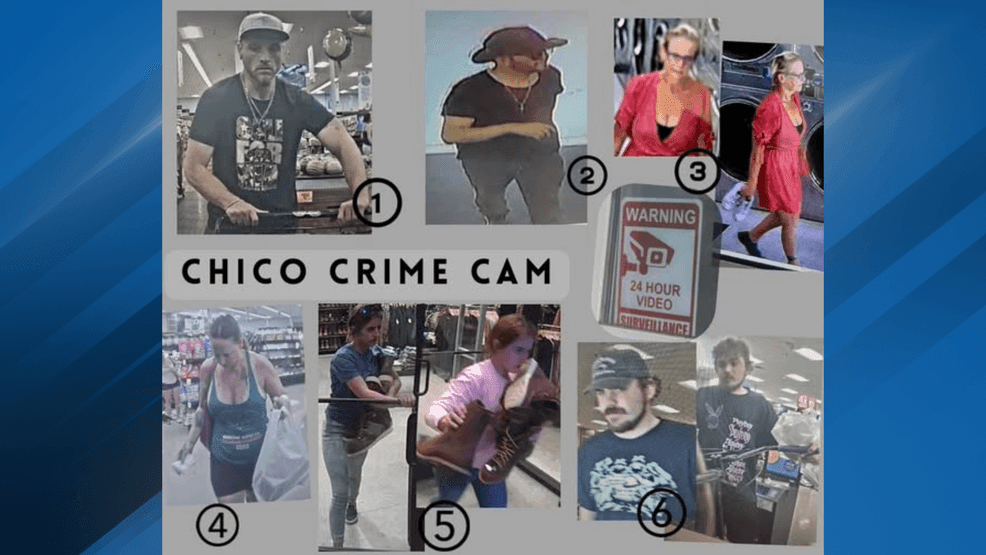 Chico police ask public's help to identify six persons of interest in ...