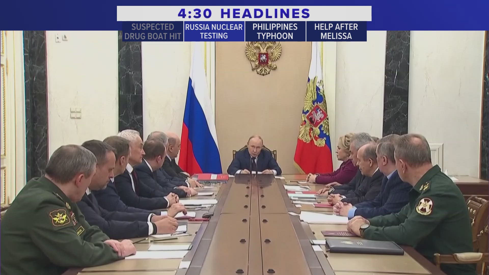 Putin orders Russian officials to possibly resume nuclear testing