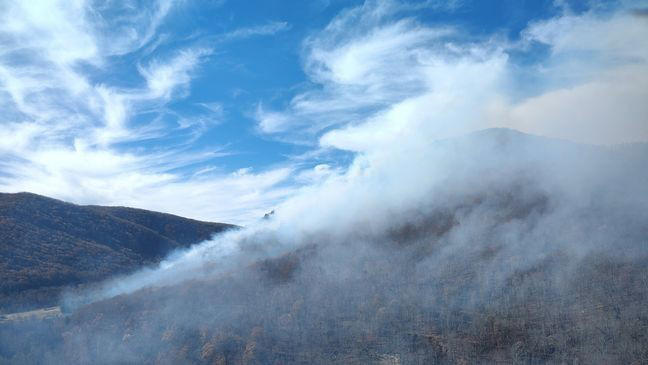 Wildfire in Pendleton County now 75% contained after growing to nearly ...