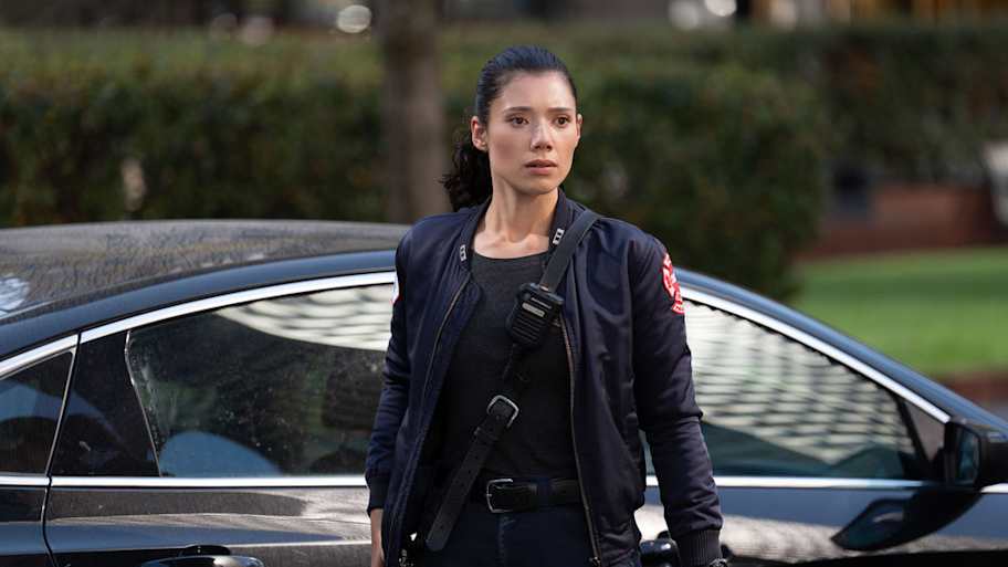 CHICAGO FIRE -- "Broken Things" Episode 1406 -- Pictured: Hanako Greensmith as Violet Mikami -- (Photo by: Peter Gordon/NBC)