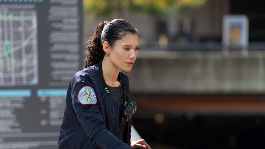 CHICAGO FIRE -- "Broken Things" Episode 1406 -- Pictured: Hanako Greensmith as Violet Mikami -- (Photo by: Peter Gordon/NBC)