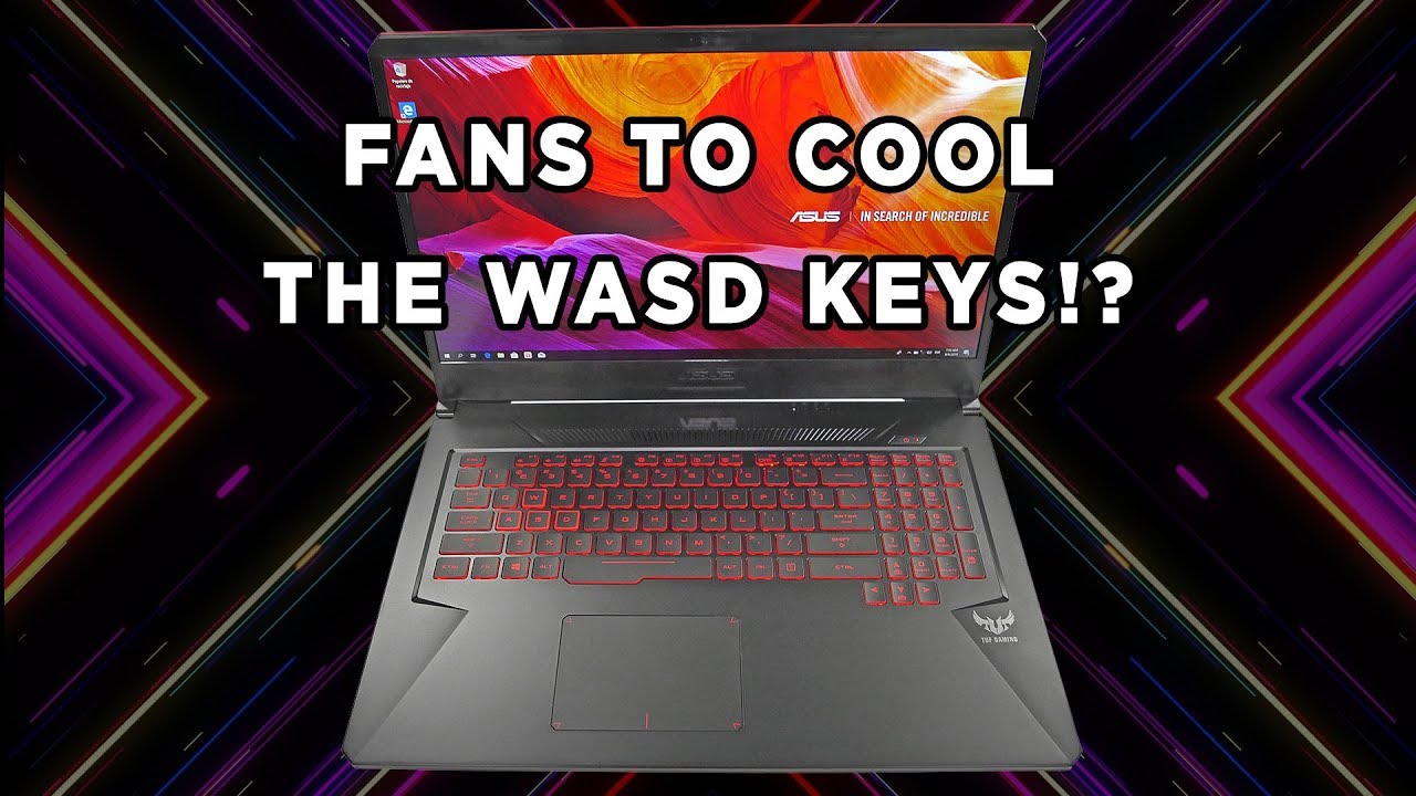 ASUS TUF Gaming FX705 laptop preview on KitGuru