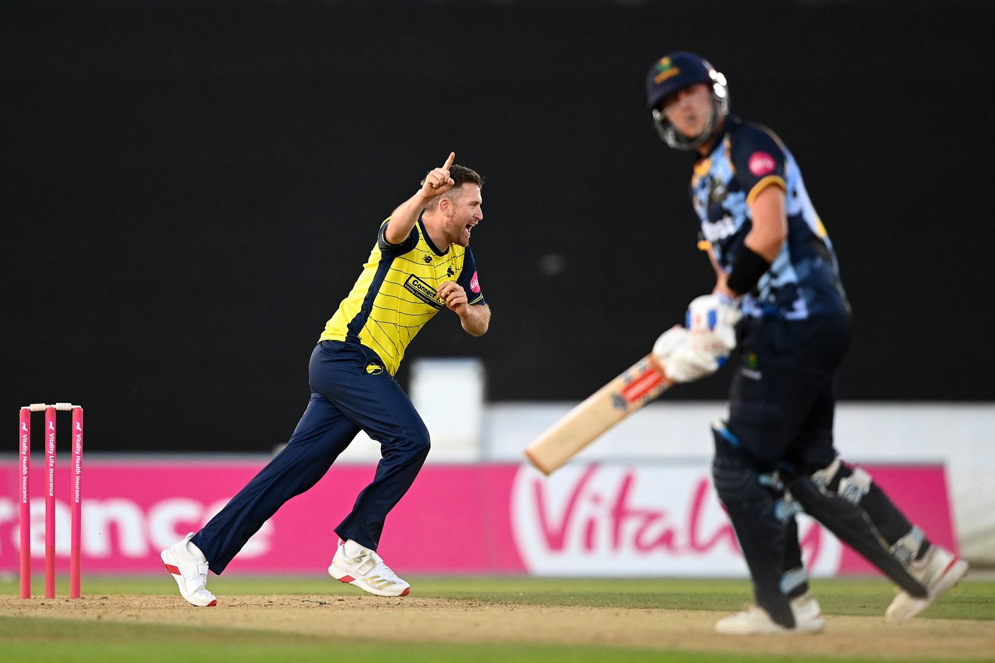 Three Hampshire men earn contracts with the ECB