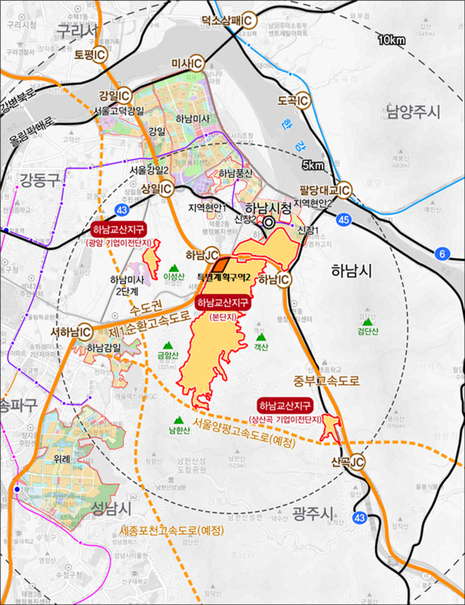 하남교산 'AI 자족도시' 조성 시동…앵커기업 물색