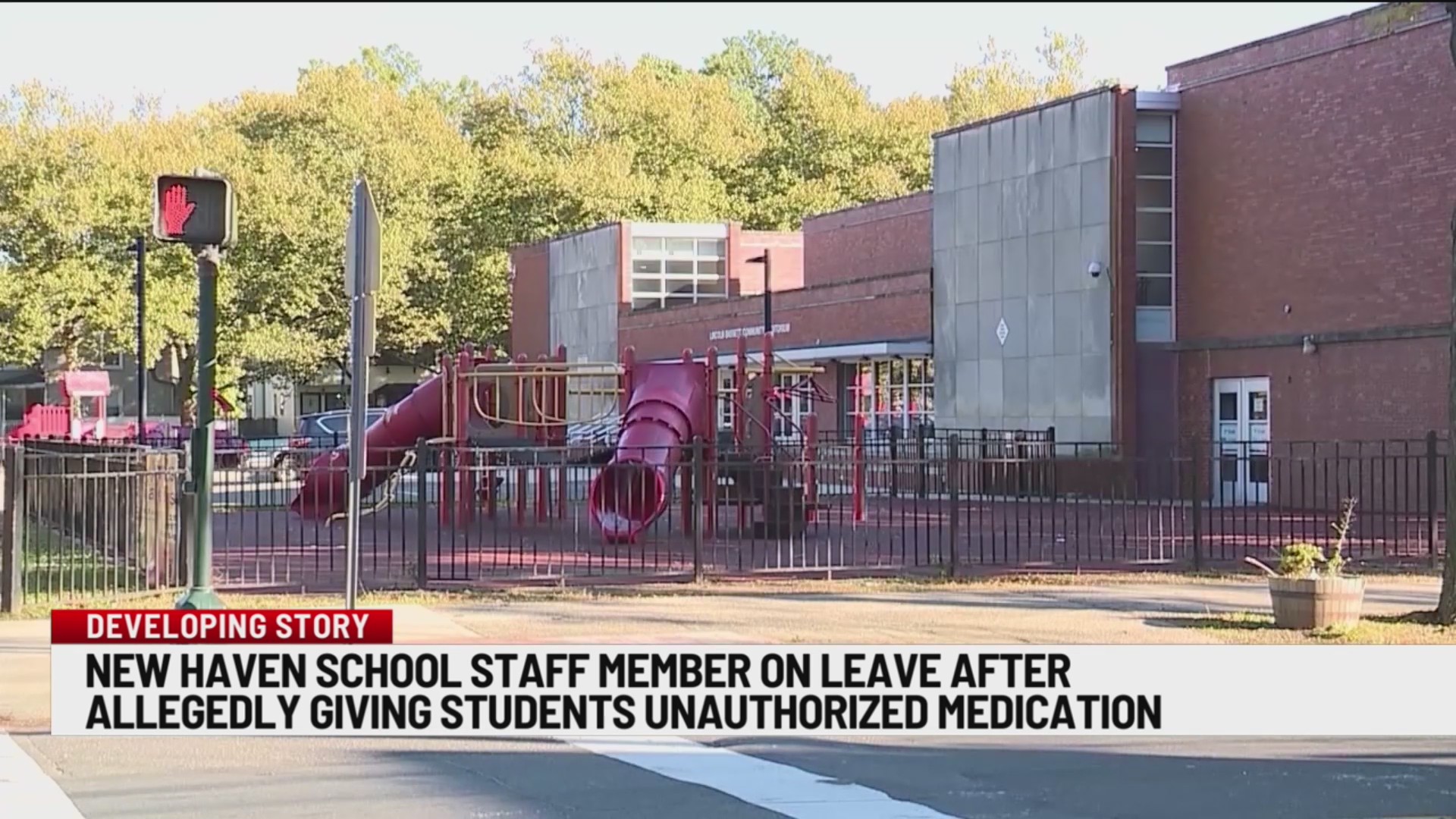 New Haven school staff member on leave after allegedly giving students ...
