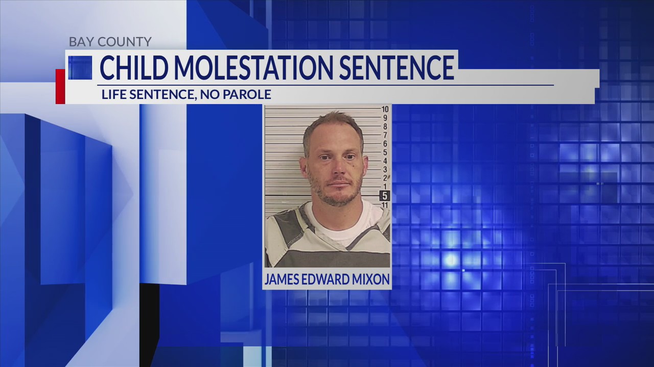 Bay County man sentenced to life in prison for child molestation charges