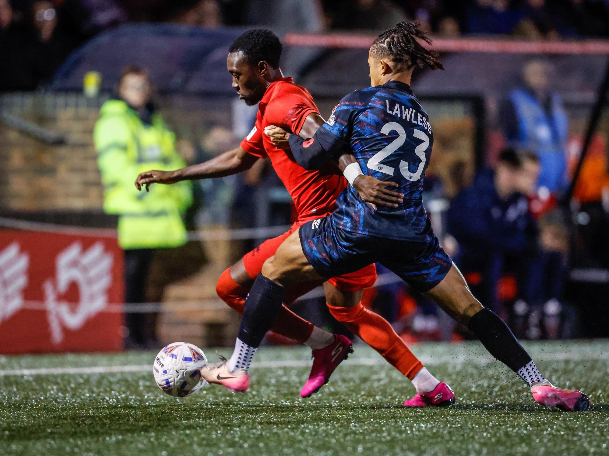 Dagenham and Redbridge snatch win at Eastbourne Borough - match in 48 ...