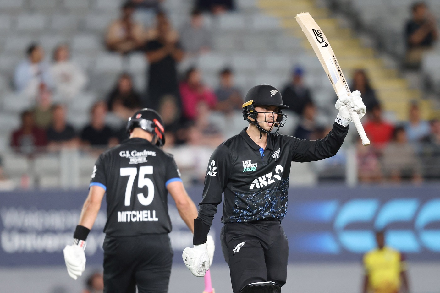 Chapman stars as New Zealand survive West Indies scare to level series
