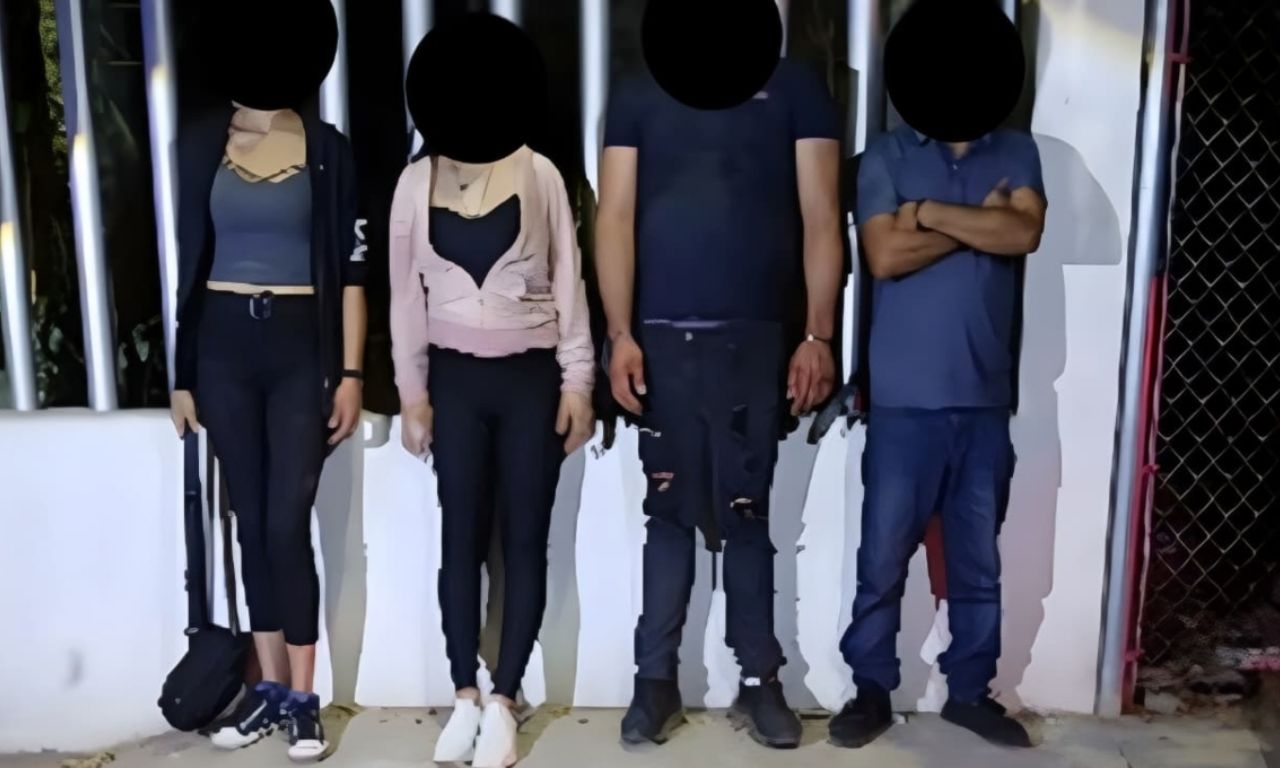Detienen a 2 mujeres y 2 hombres con droga y cartuchos en operativo ...