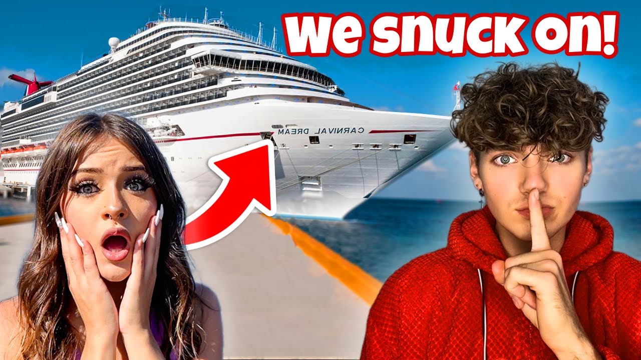 I sneaked her aboard a cruise ship — definitely a bad idea!