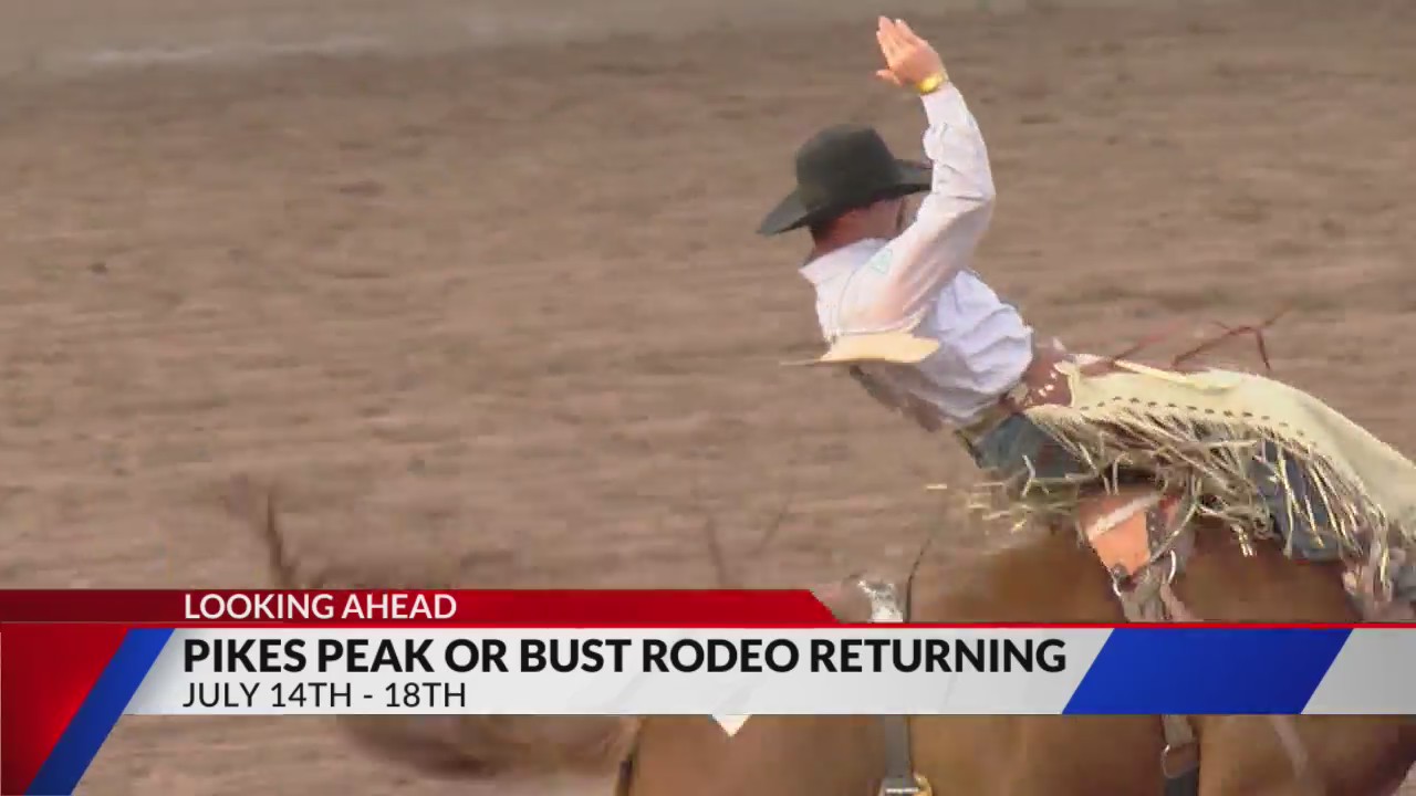 Pikes Peak or Bust Rodeo announces 2026 dates