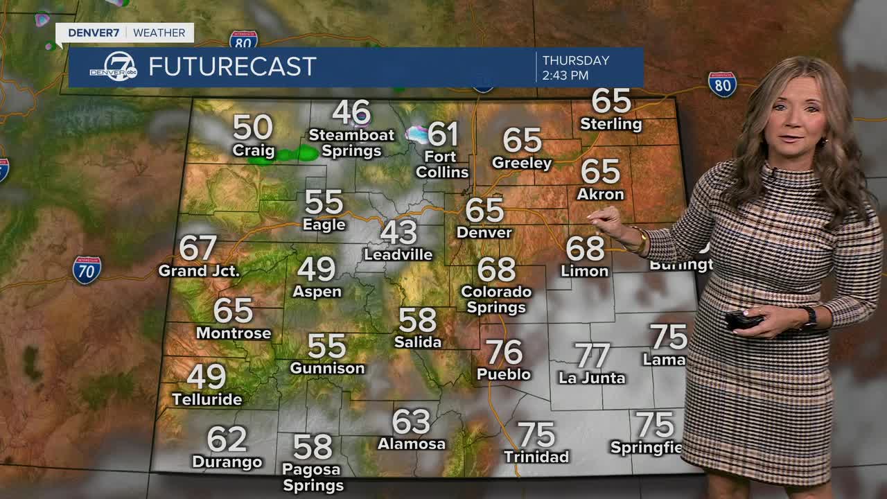 Weak storm brings light snow to the Colorado mountains