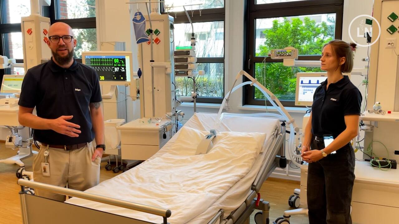 Eine ruhige Intensivstation: Dräger macht es möglich