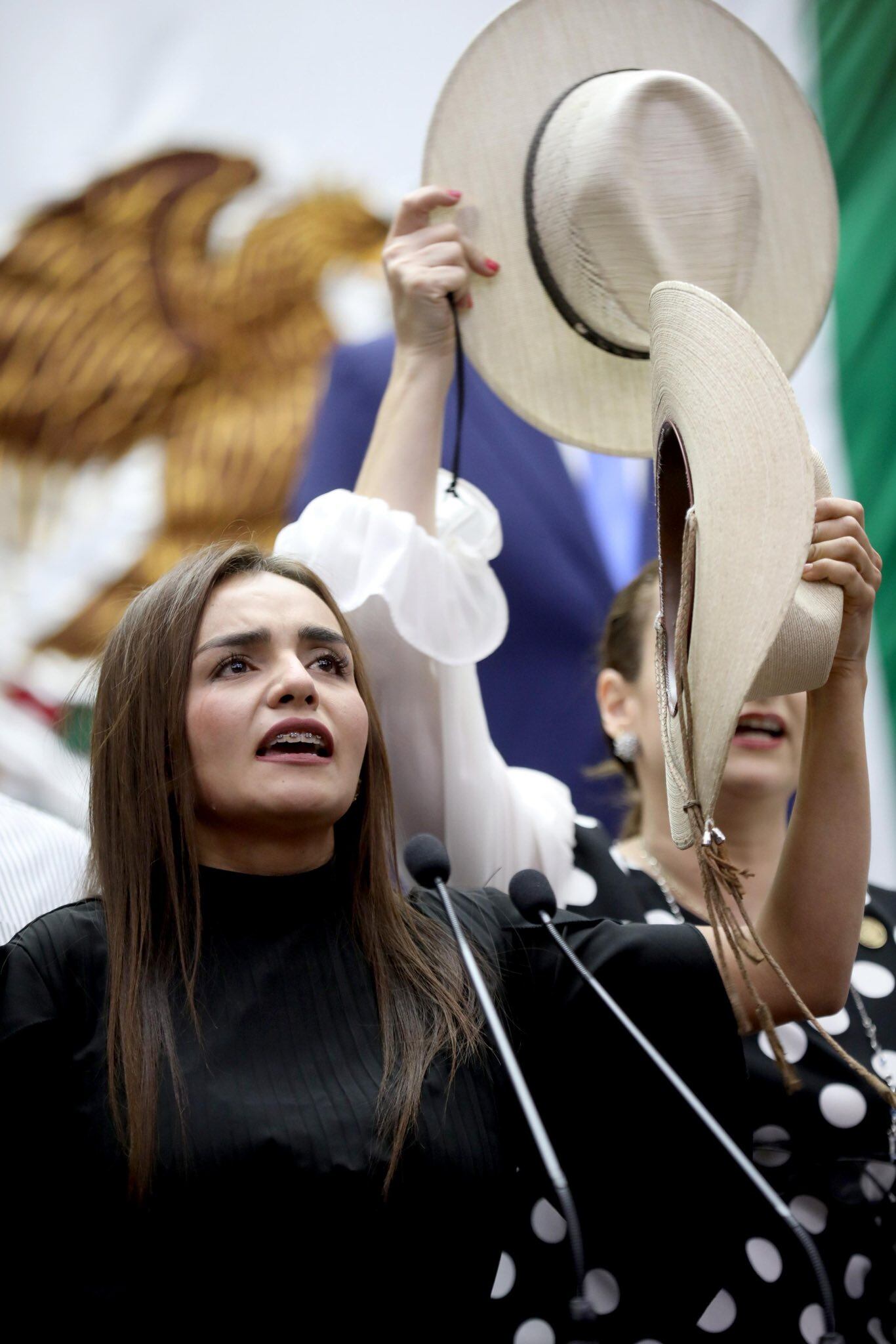 Grecia Quiroz, alcaldesa de Uruapan, Michoacán.