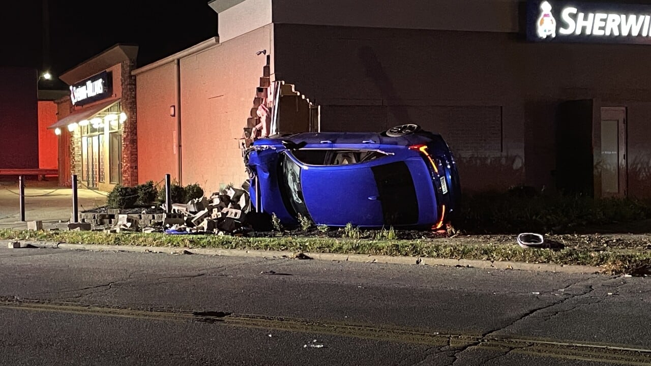 Suspected drunk driver crashes into hardware store, police say