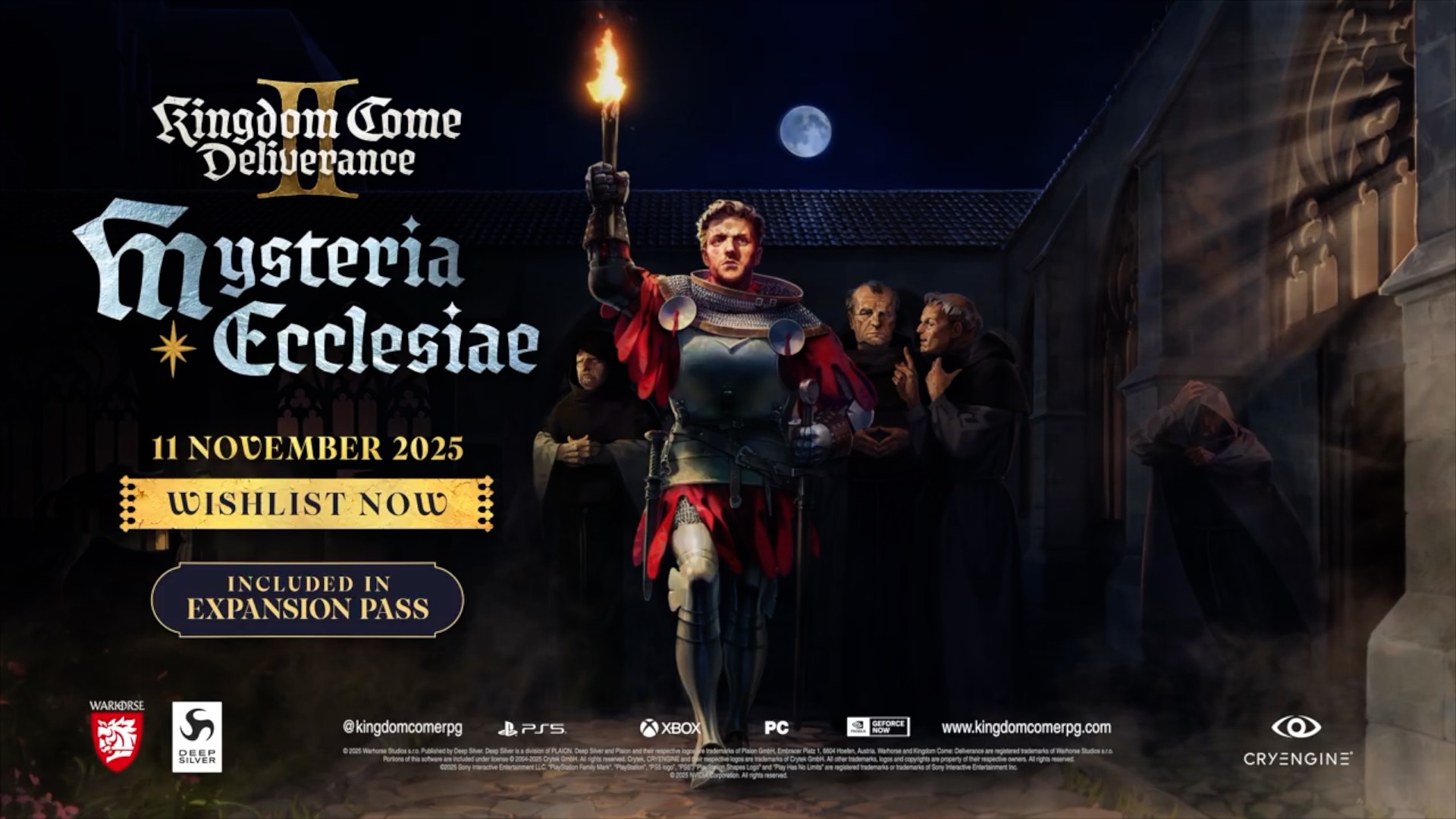 Kingdom Come Deliverance 2 Official Mysteria Ecclesiae DLC Announcement ...