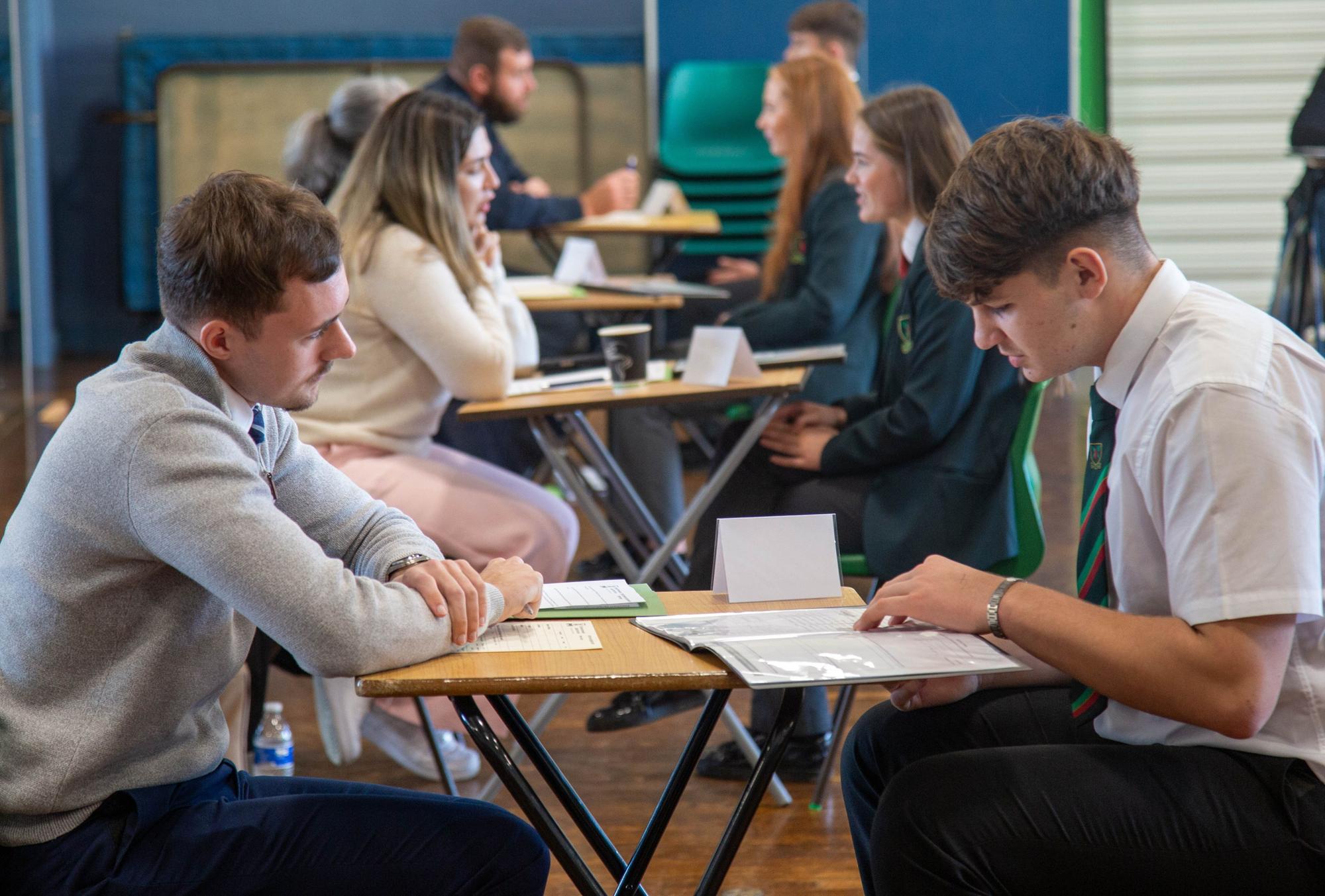 Future careers begin here: Year 11 students shine at interview day