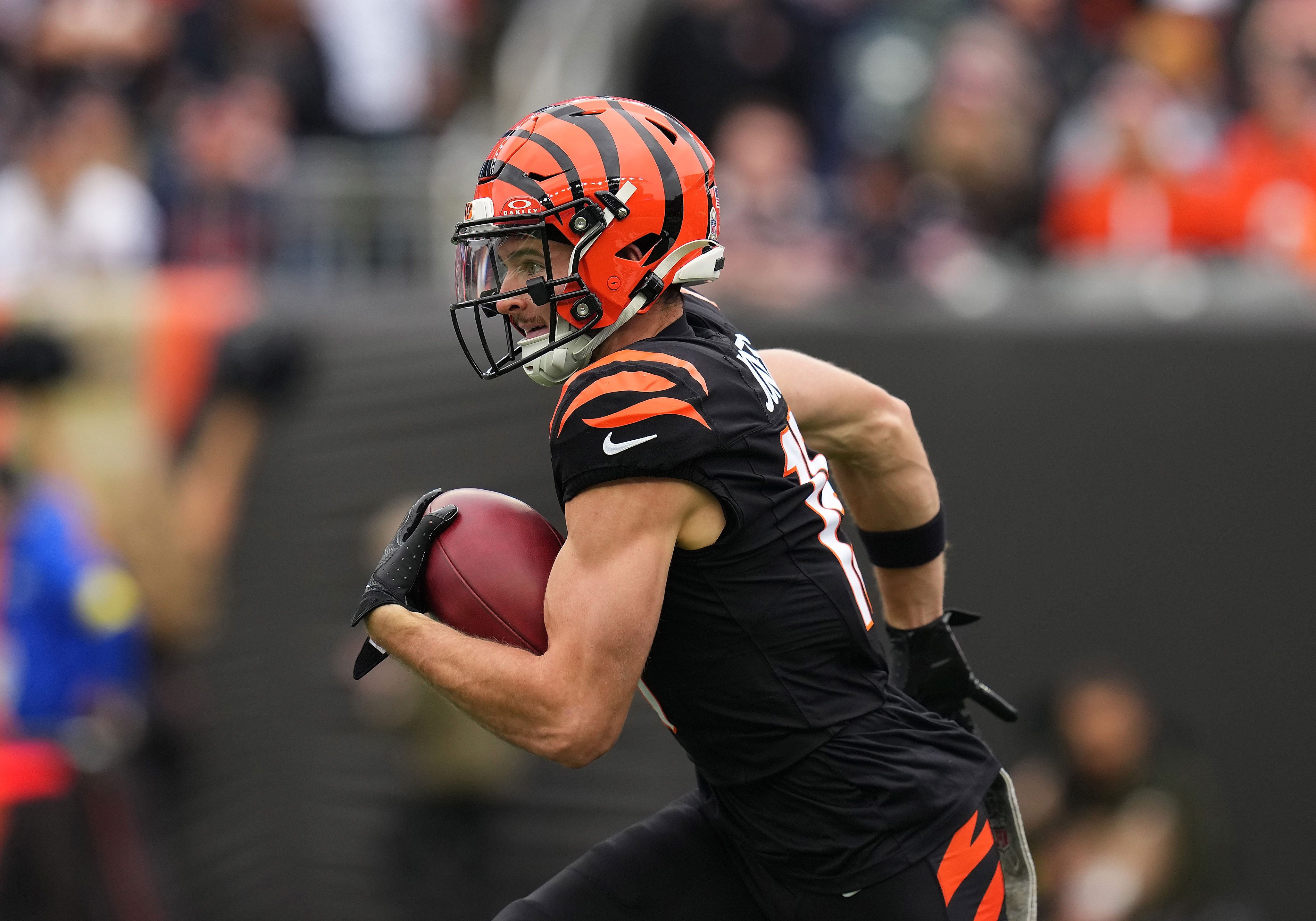 Bengals Film Room: Charlie Jones scores on opening kickoff vs. Bears