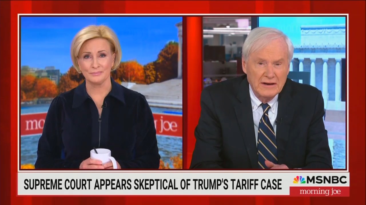 Chris Matthews Rips Trump’s Bid to ‘Grab’ Tariff ‘Authority’ as a ‘King ...