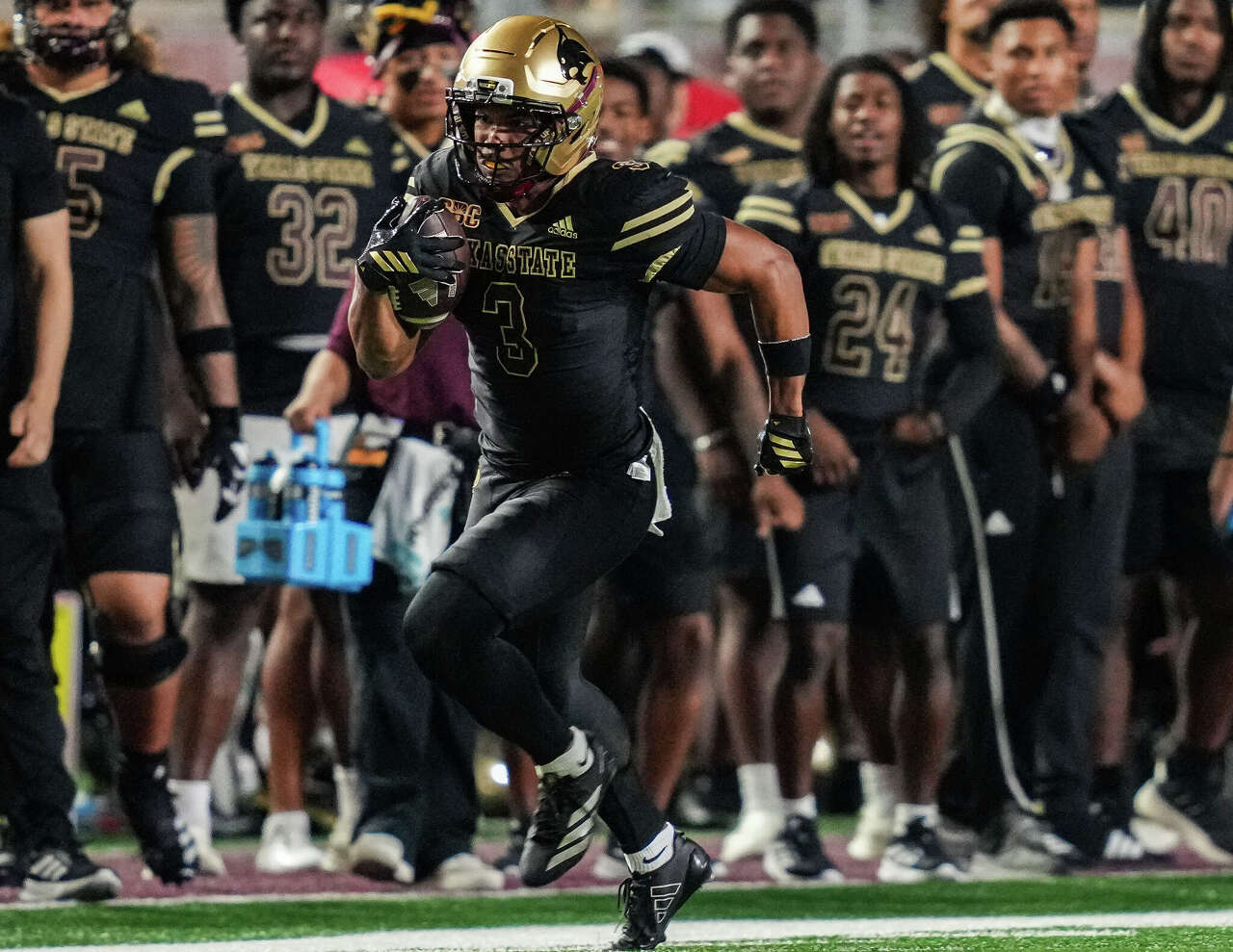 How Texas State football WR Mavin Anderson found a second home among ...