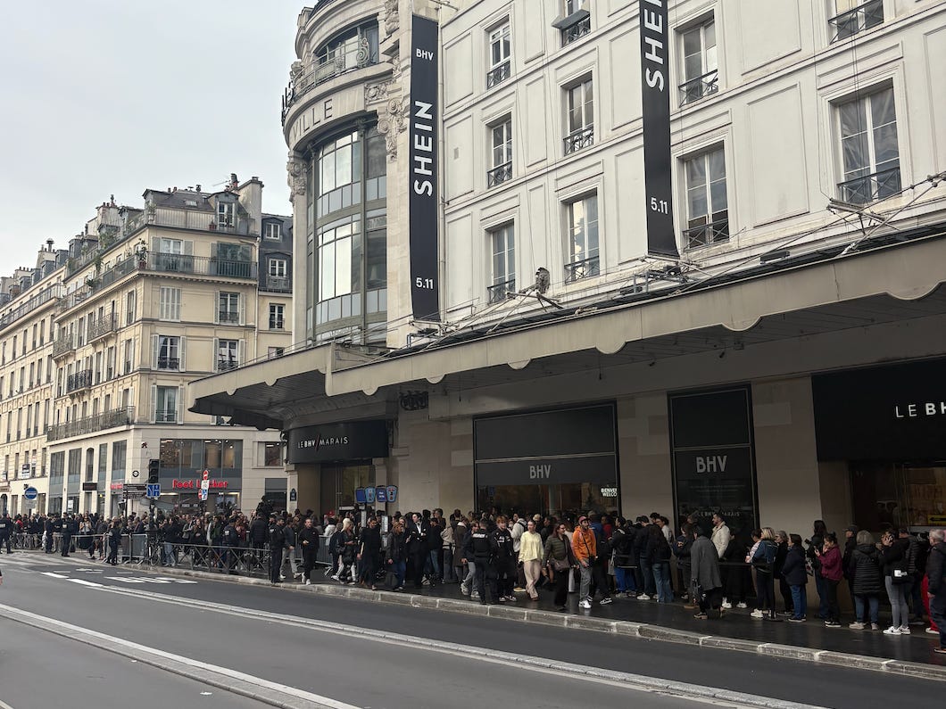 Inside Shein's Paris store opening: Huge lines, protests — and prices ...