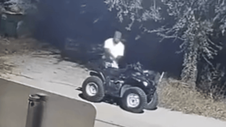 Manor police seek public's help to identify man seen on ATV in security ...