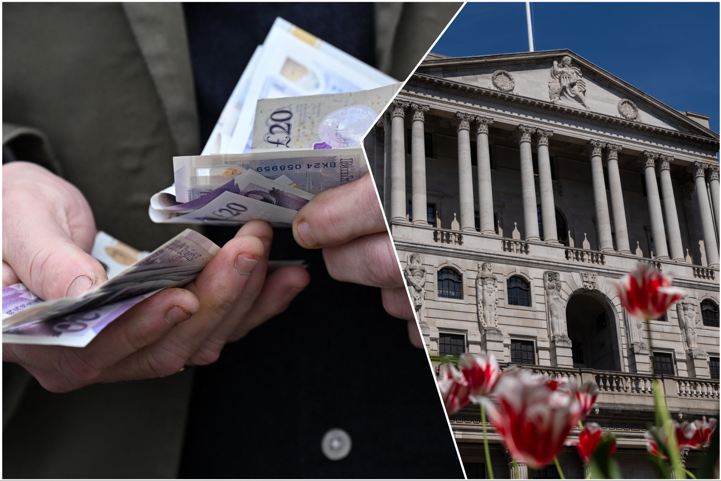 Bank of England: BOE interest base rate held at 4% as inflation 'peaks ...