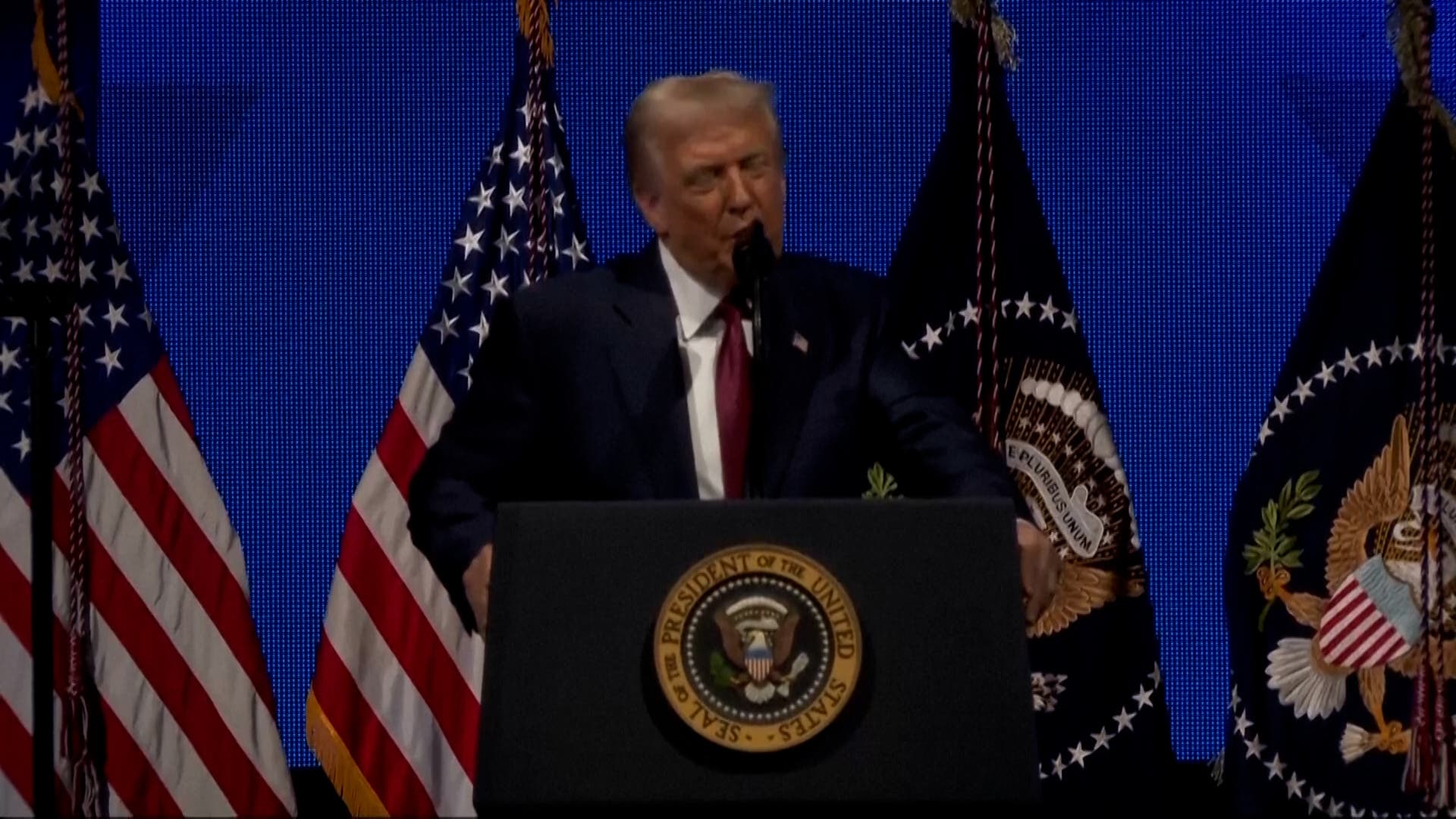 Trump Slams Democrats For Government Shutdown While Celebrating His ...