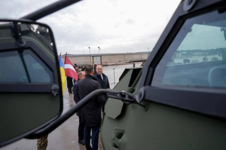 Latvia delivers over 20 Patria armored vehicles to Ukraine