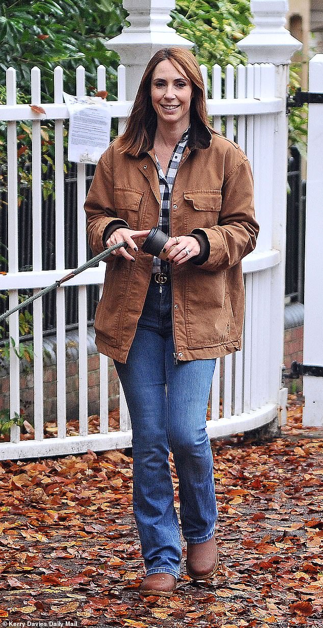 Holly Willoughby and Alex Jones spotted on dog walks as top TV stars ...
