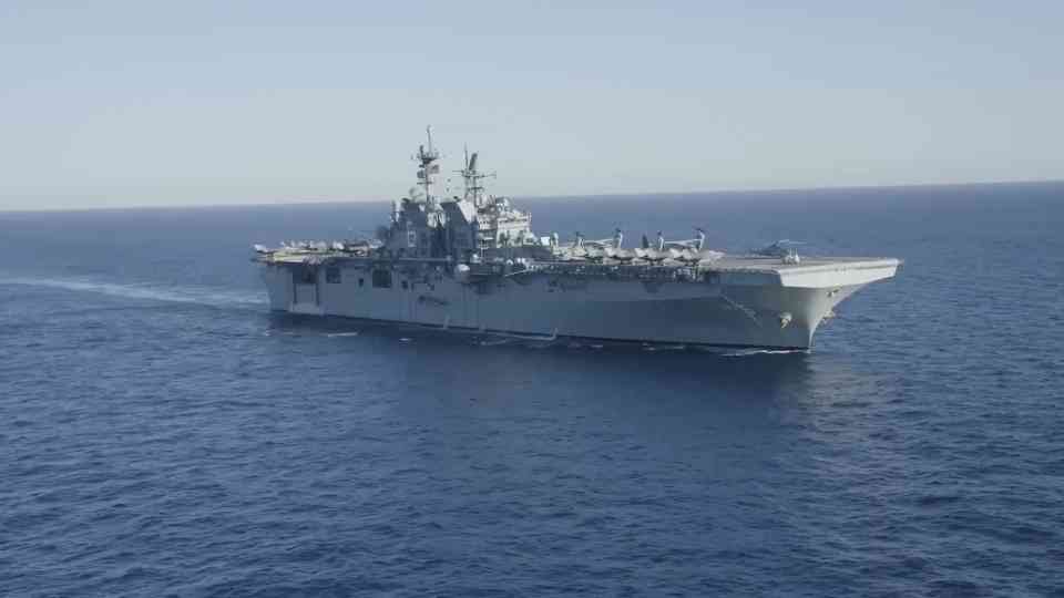 How US Navy’s smallest carrier was made