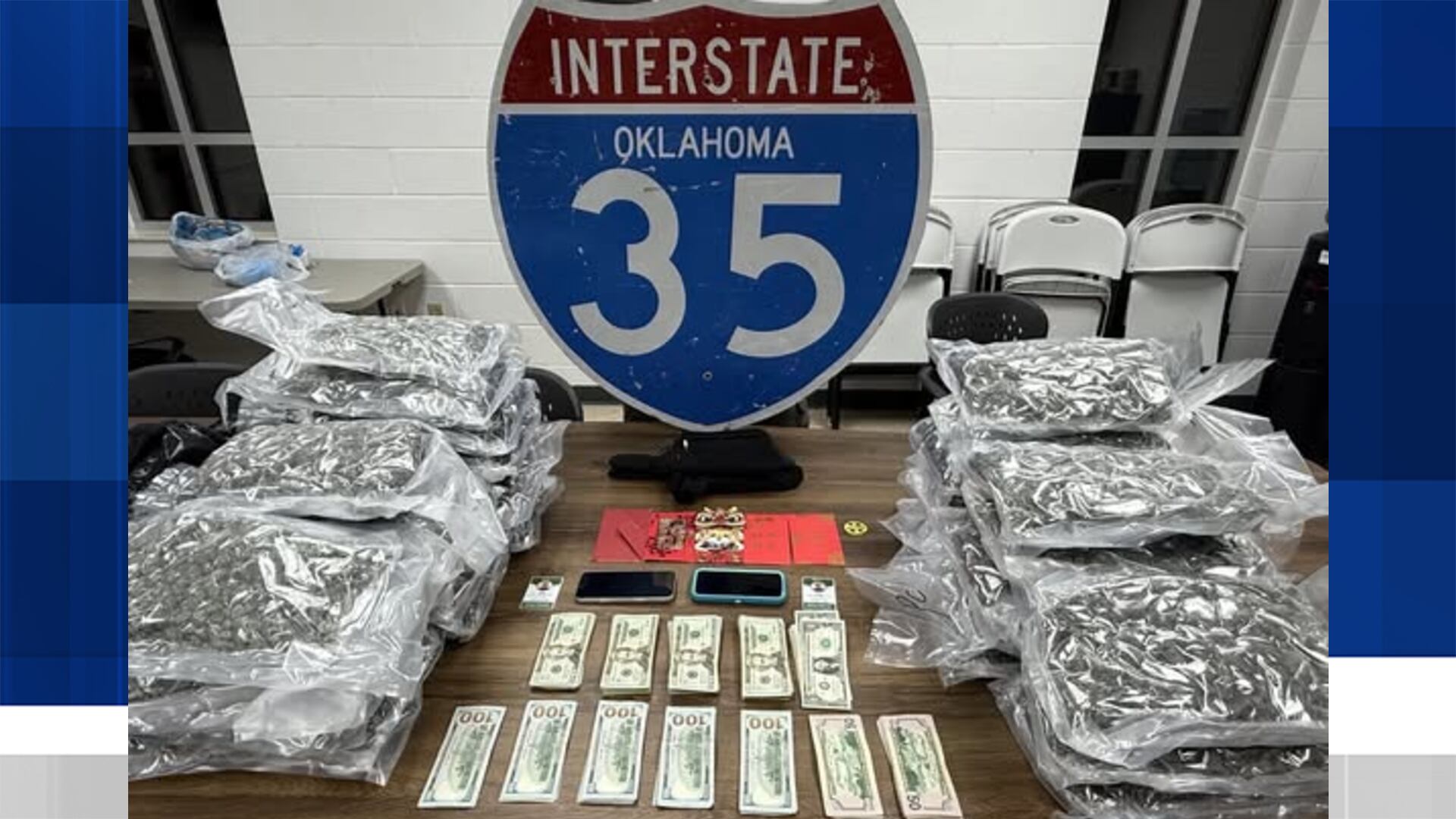 Shawnee man arrested for alleged marijuana trafficking in Love County