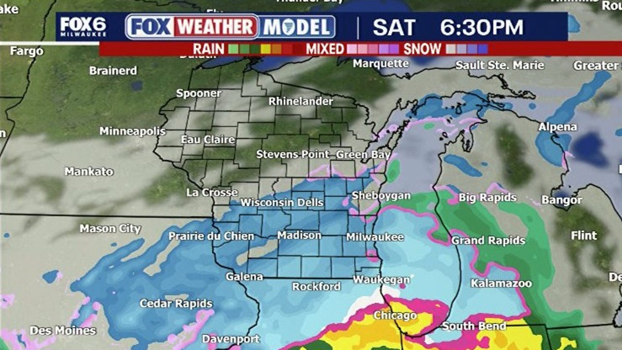 Wisconsin weather forecast: First snow chance this weekend