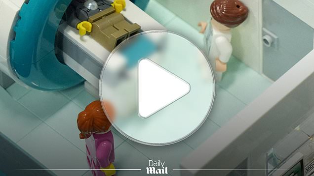 Lego builds mini MRI models to help children before scans