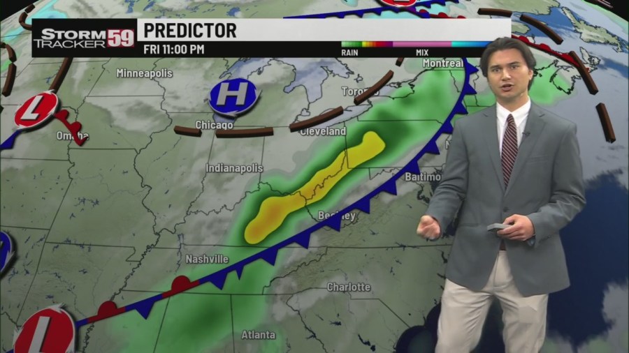 Cool and Sunny Today, Cold Front Kicks Off the Weekend
