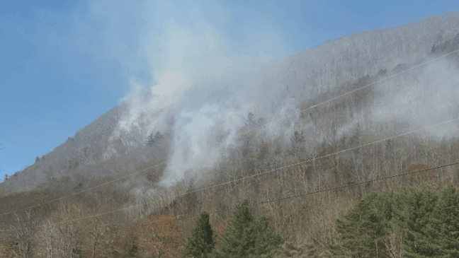 Wildfire in Pendleton County now 75% contained after growing to nearly ...