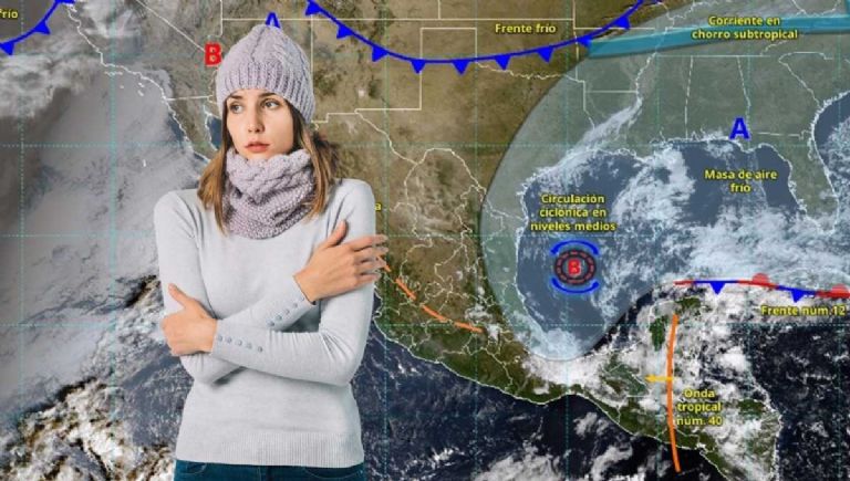 Frío se pone más intenso en México