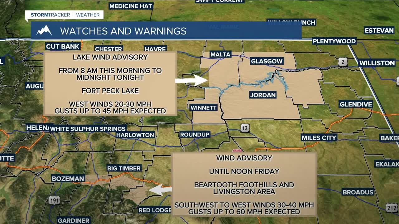 Q2 Billings Area Weather: A windy Thursday