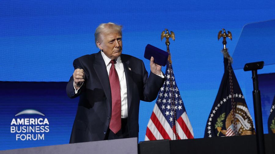 Trump endurece su discurso y afirma: “Mientras yo esté en la Casa Blanca, Estados Unidos no será comunista”