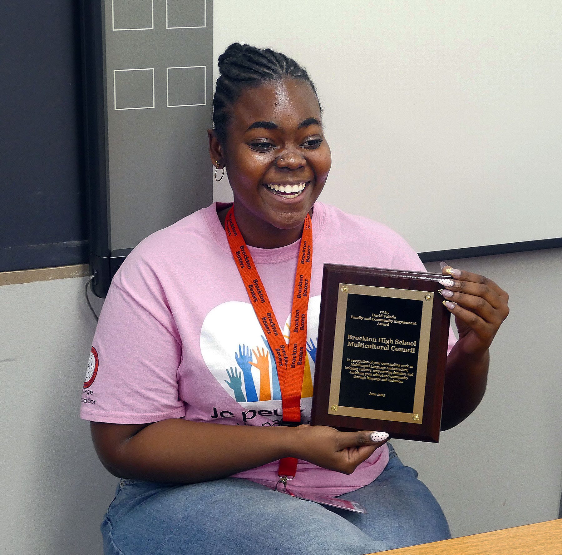 Student language ambassadors at Brockton High treat language as 'a ...