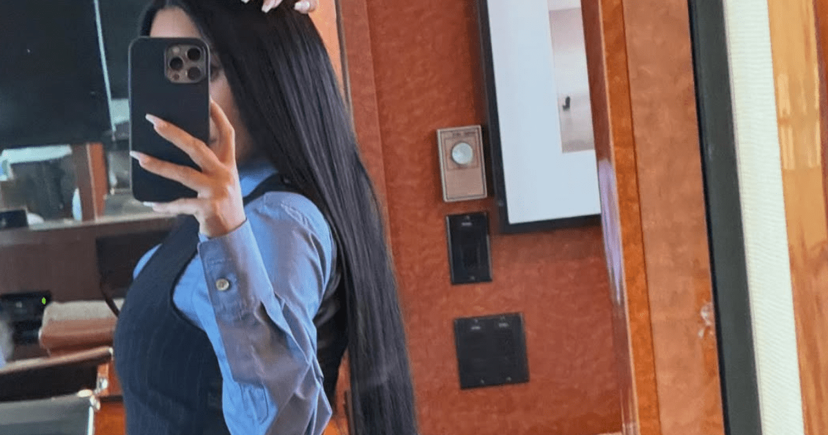 Kim Kardashian's Bold Selfie Holds a Cheeky Surprise
