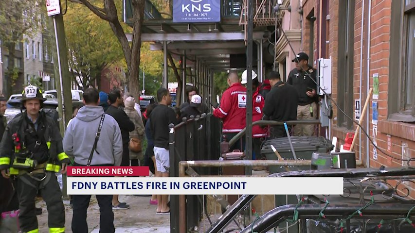 1 person injured in Greenpoint apartment building fire
