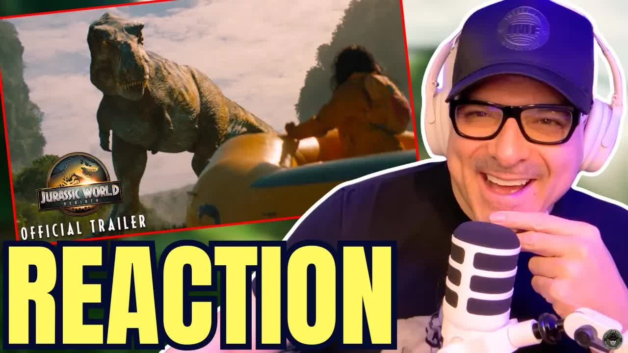 Jurassic World Rebirth | Final trailer reaction | Universal Pictures
