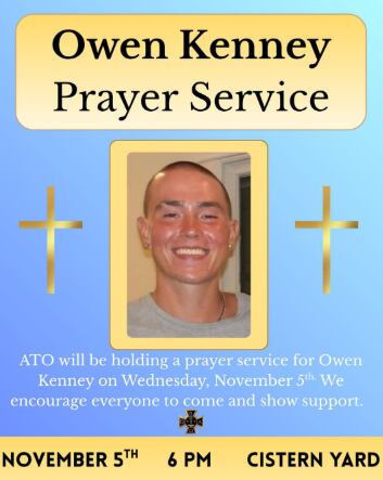 ‘We will not stop searching’: CofC holds prayer service for missing student