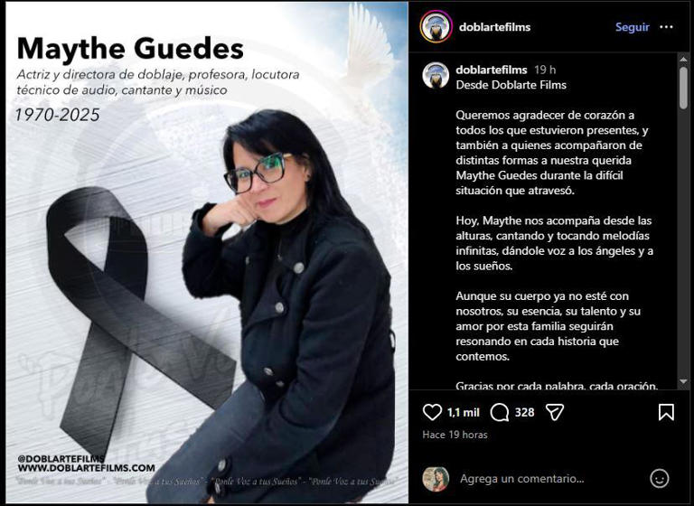 Foto: Captura de pantalla en Instagram